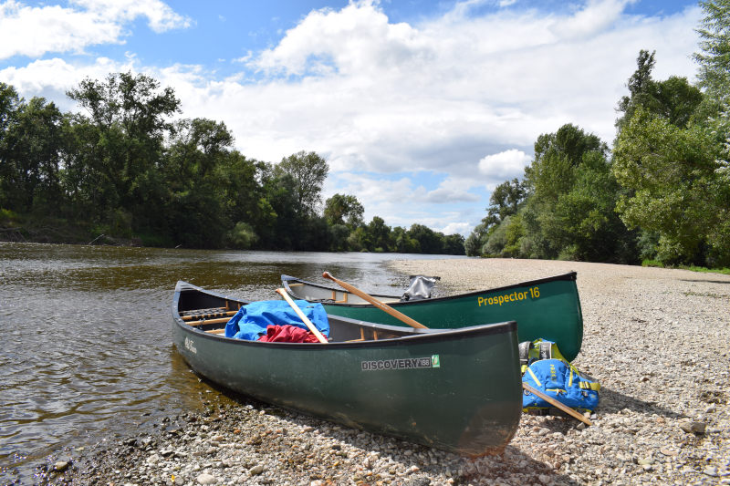 Old Town et Ace canoes