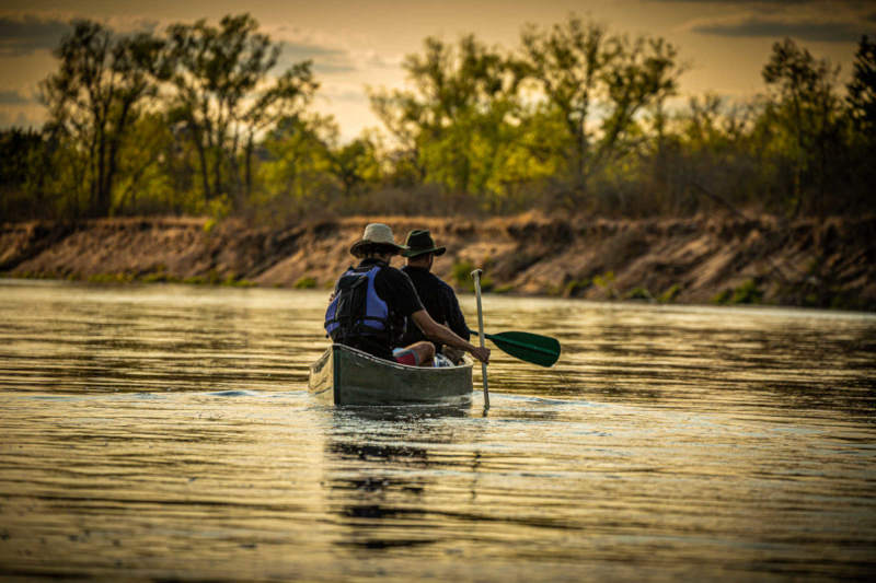 Canoë sur l'Allier